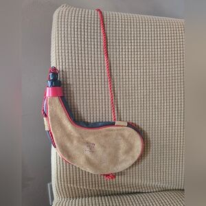 Vintage BOTA BAG 1 Liter Canteen Flask Wine Water Leather Pouch